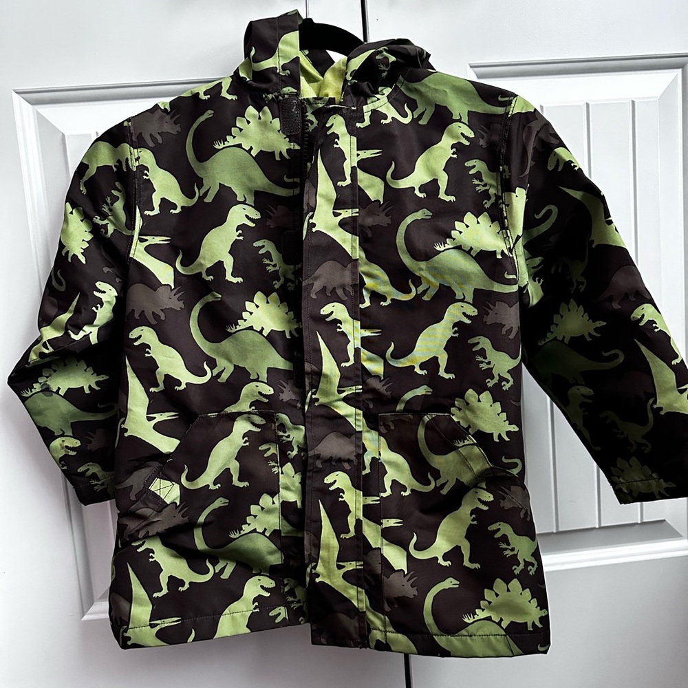 Kids Gymboree Dinosaur Raincoat size S
